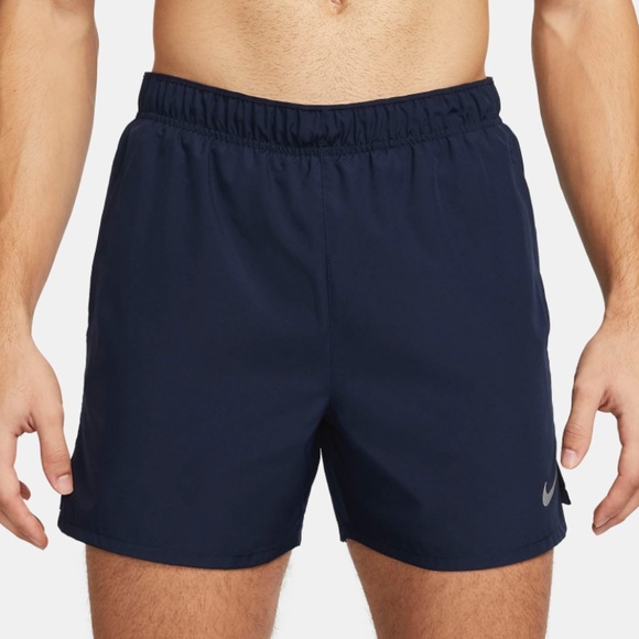 Nike Challenger Men's Dri-FIT 5" Brief-Lined Running Shorts - Medium - Navy Blue - Picture 1 of 5